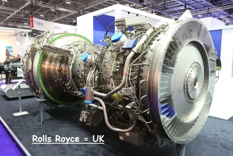 Rolls-Royce gas turbine, UK