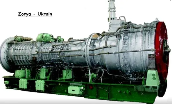 Zorya gas turbine, Ukraine