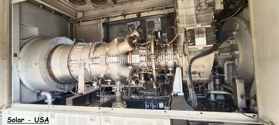 Solar gas turbine, USA