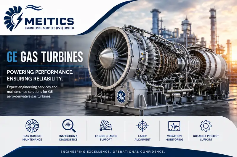 GE gas turbines engineering and maintenance services by MEITICS